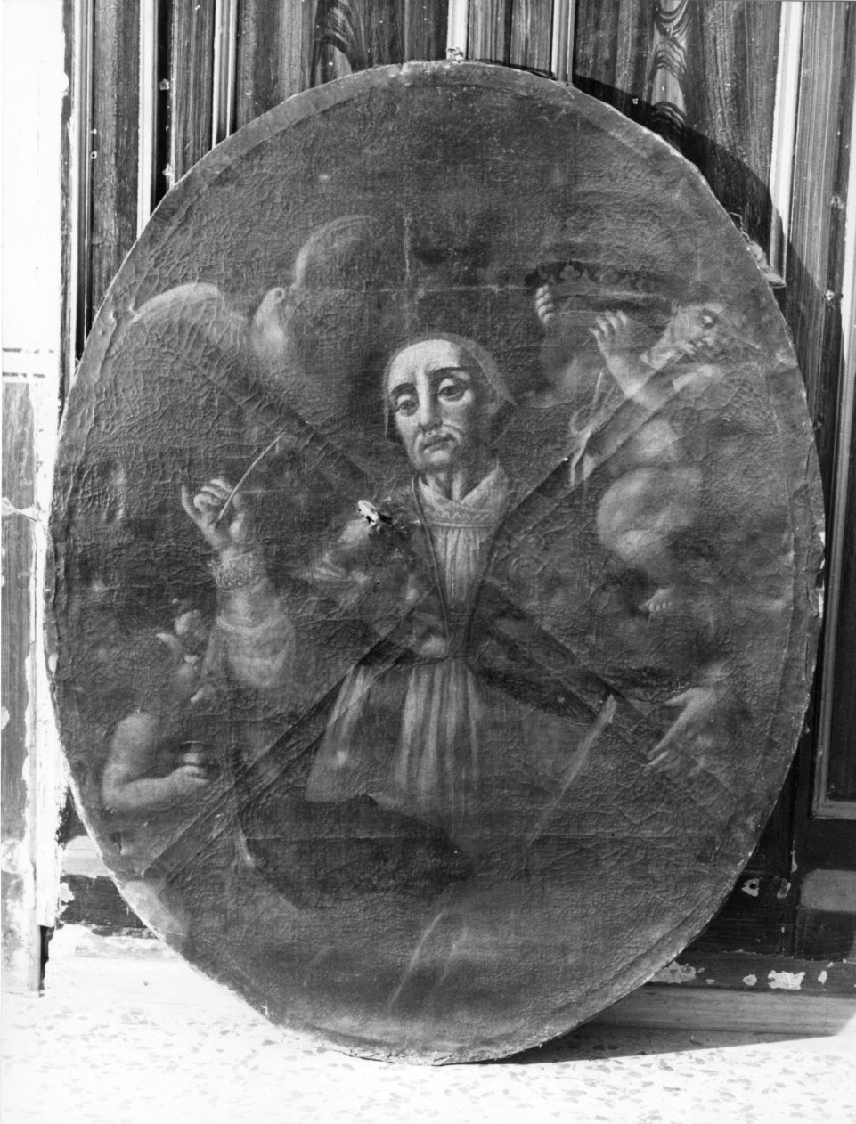 San Gregorio (dipinto) di Gamba Paolo (attribuito) (sec. XVIII)
