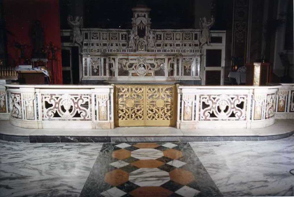 balaustrata - bottega napoletana (sec. XVIII)