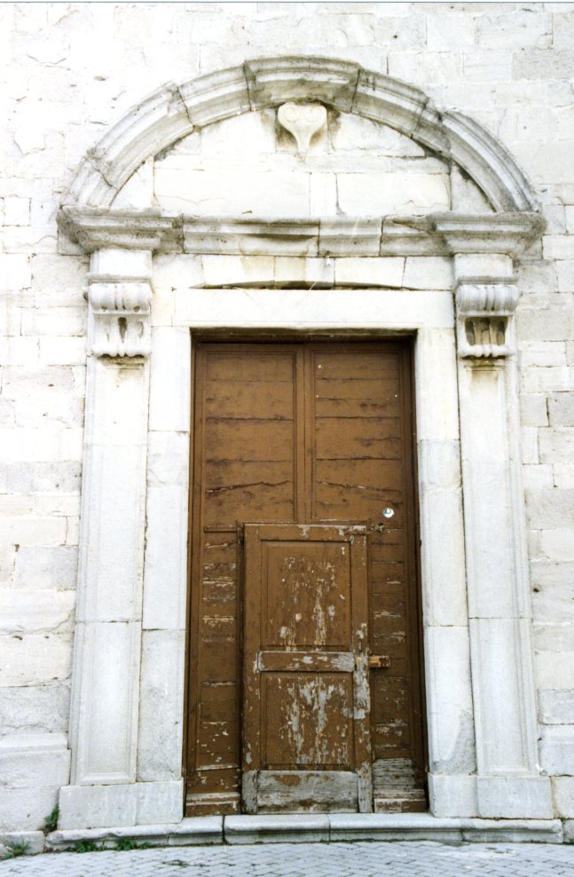 portale - bottega molisana (sec. XVIII)