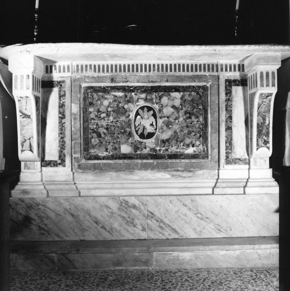 paliotto, elemento d'insieme - bottega molisana (secc. XVIII/ XIX)