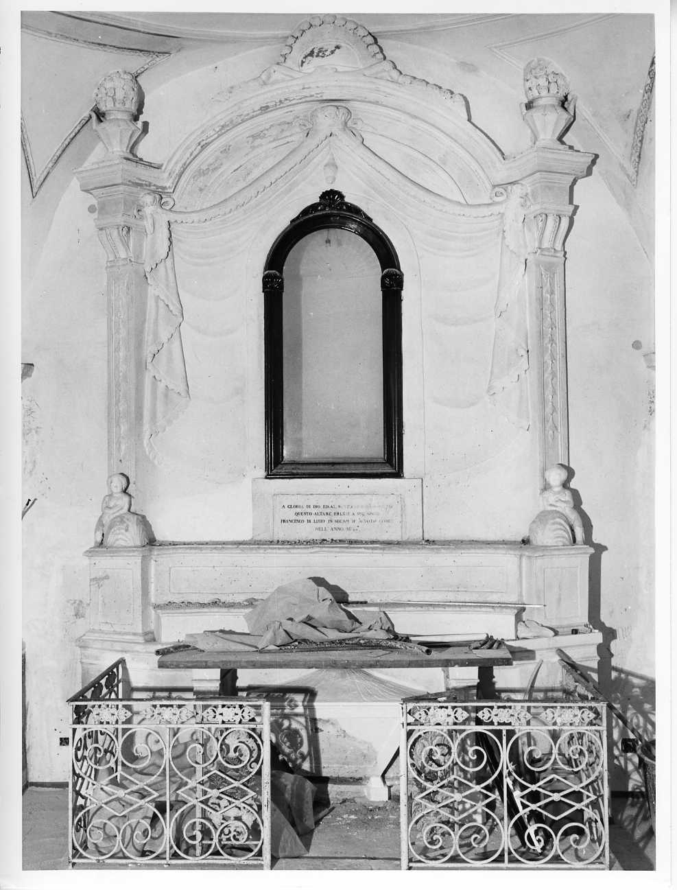 altare, opera isolata - bottega molisana (sec. XIX)