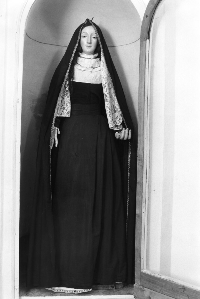 Madonna Addolorata (manichino) - bottega molisana (secc. XIX/ XX)