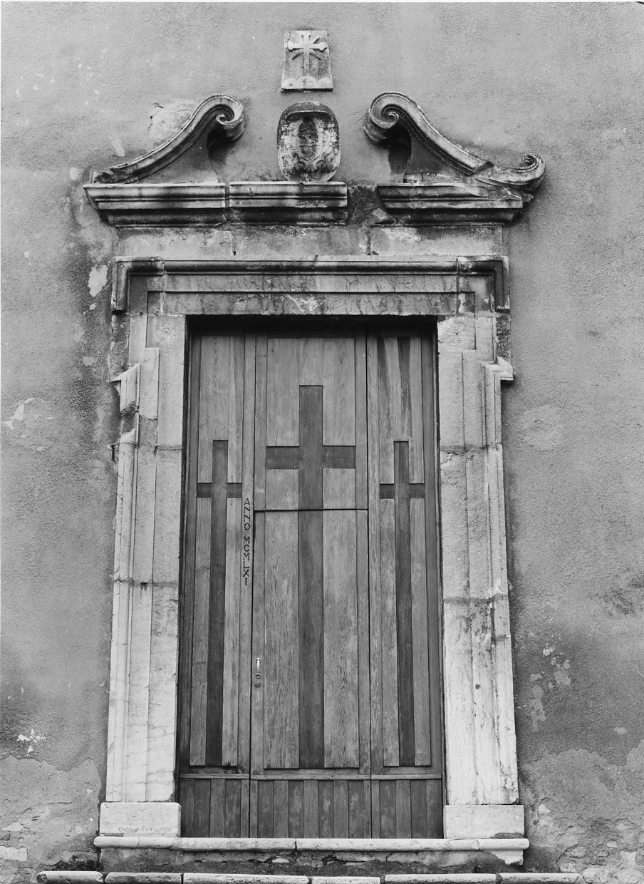 monte francescano (emblema) - bottega molisana (sec. XVIII)