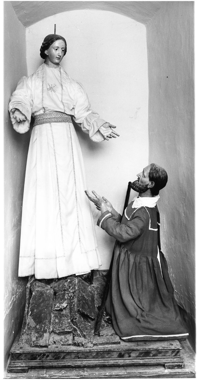 Madonna della Misericordia (gruppo scultoreo) - bottega napoletana (seconda metà sec. XVIII)