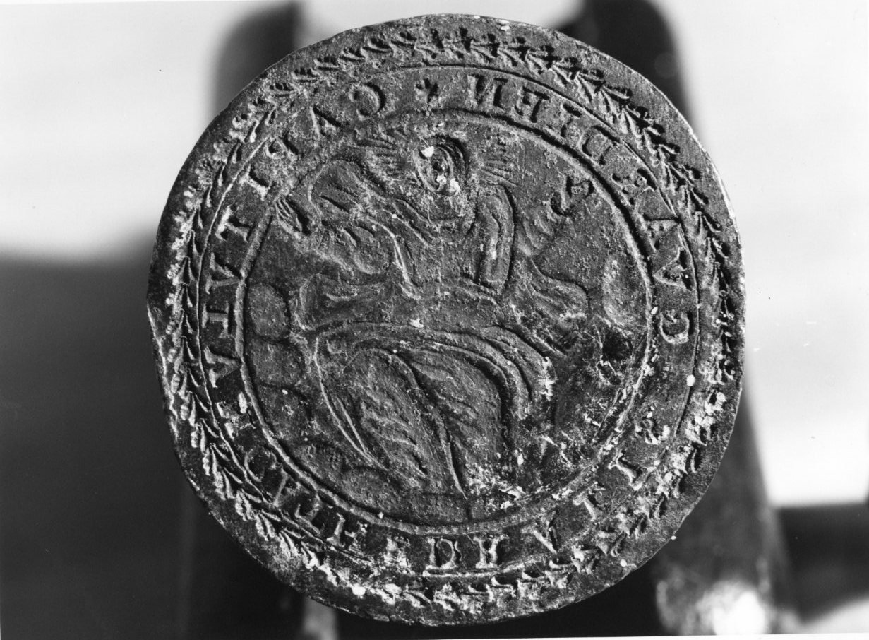 Madonna Assunta (sigillo) - bottega molisana (secc. XVIII/ XIX)