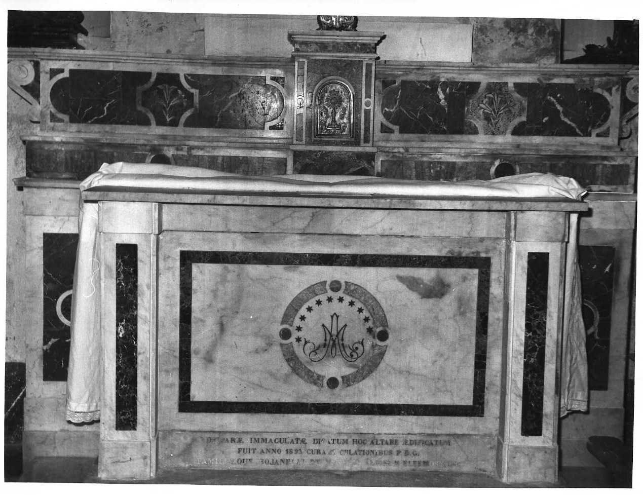 altare, opera isolata - bottega molisana (sec. XIX)