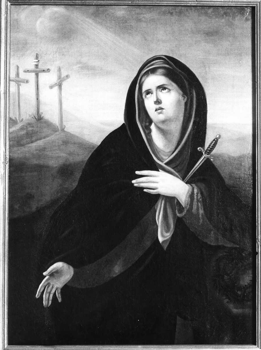 Madonna Addolorata (dipinto) - ambito molisano (seconda metà sec. XIX)