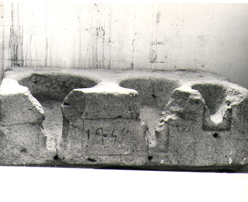 recipiente unità di misura - bottega molisana (sec. XV)