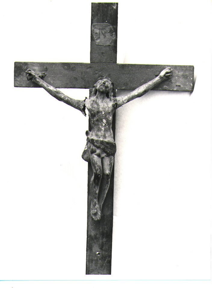crocifisso - bottega molisana (fine/inizio secc. XVIII/ XIX)