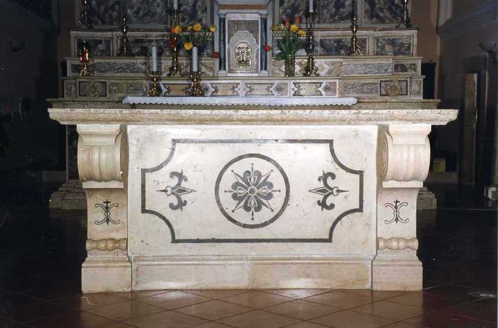 altare, complesso decorativo - bottega molisana (metà sec. XIX)