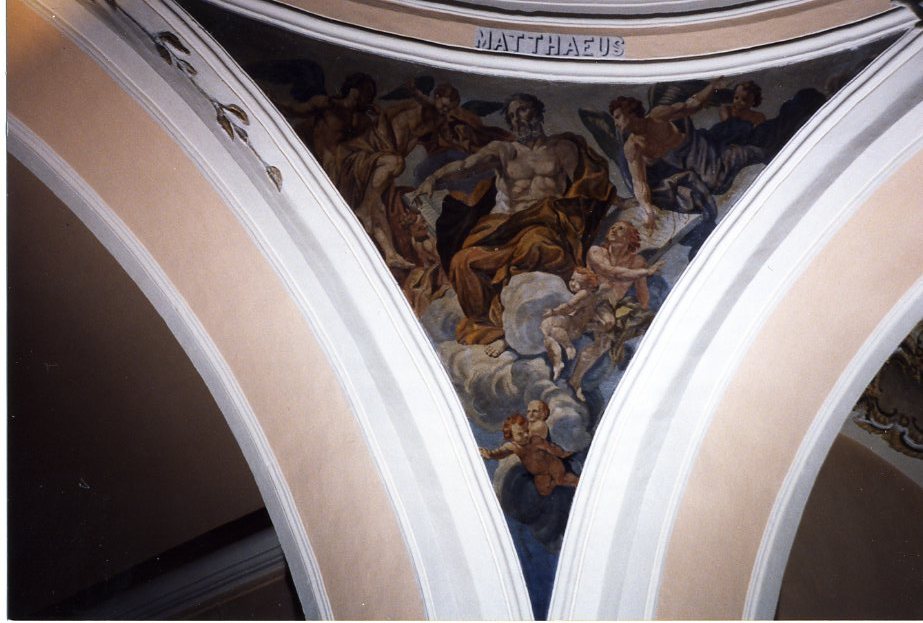 San Matteo Evangelista (dipinto) di Fiocca Nicola (sec. XX)