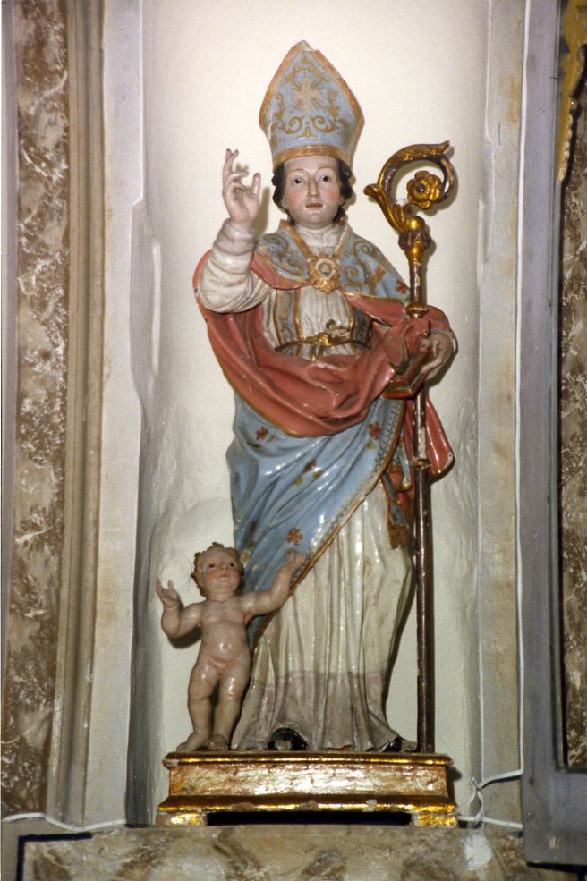 San Donato (gruppo scultoreo) di Giovannitti Silverio (sec. XVIII)