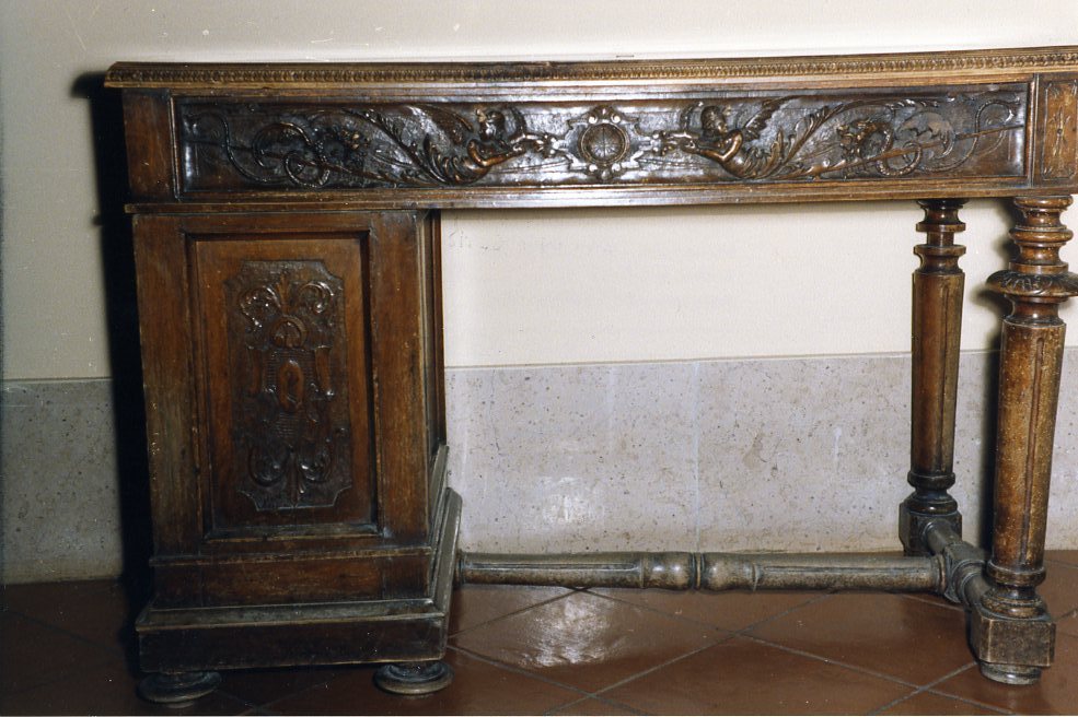 scrivania - bottega napoletana (sec. XIX)