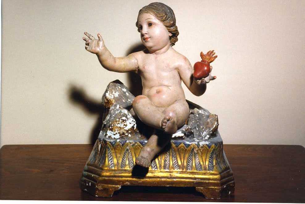 Gesù Bambino (statua) di Labbate Emilio (sec. XIX)