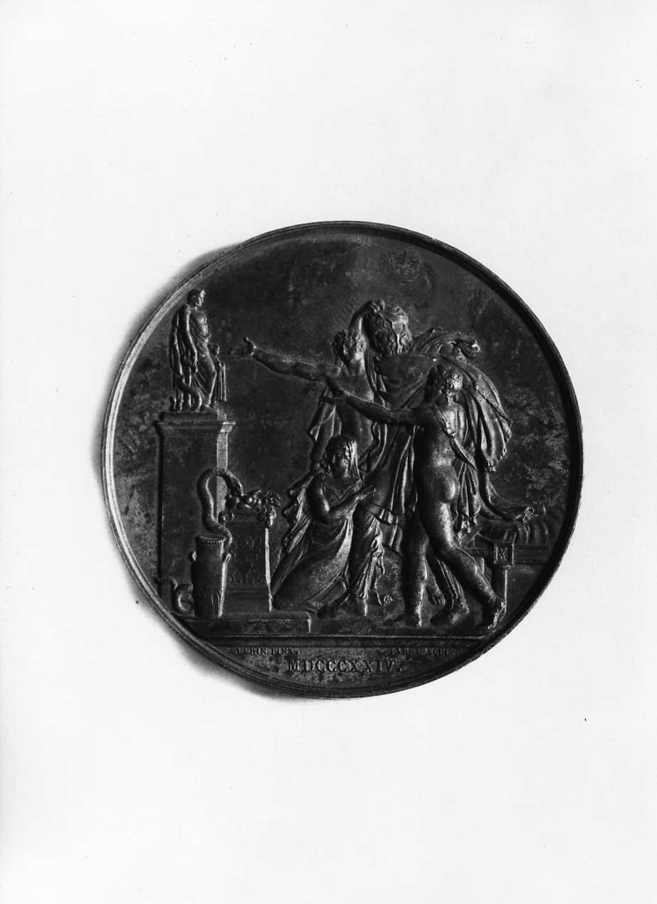 medaglia di Guerin P. N./ Barre J. J (sec. XIX)