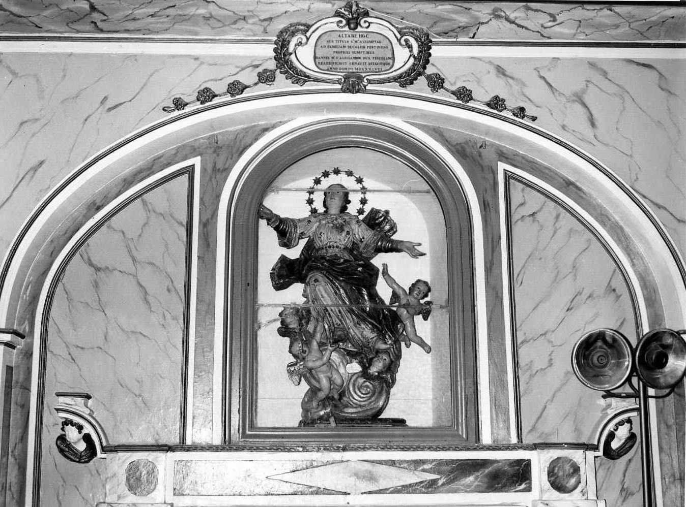 altare, opera isolata - bottega Italia meridionale (sec. XIX)