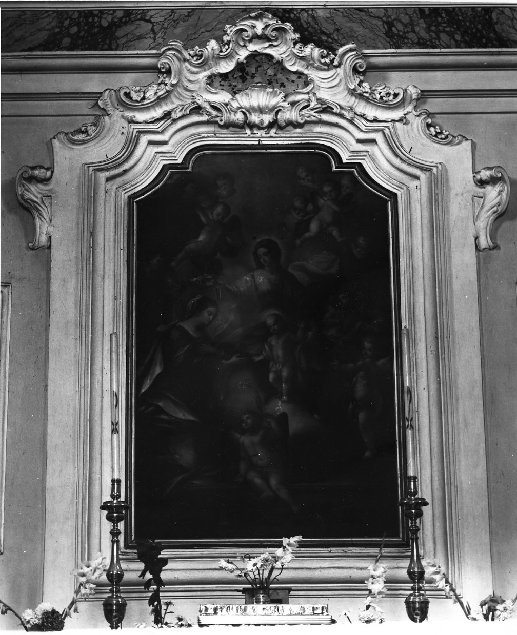 cornice di dipinto - bottega napoletana (fine sec. XVIII)