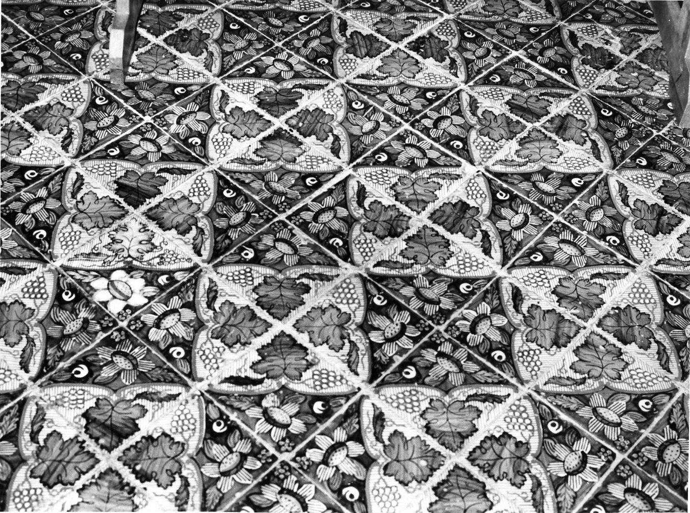 pavimento - bottega Italia meridionale (sec. XIX)