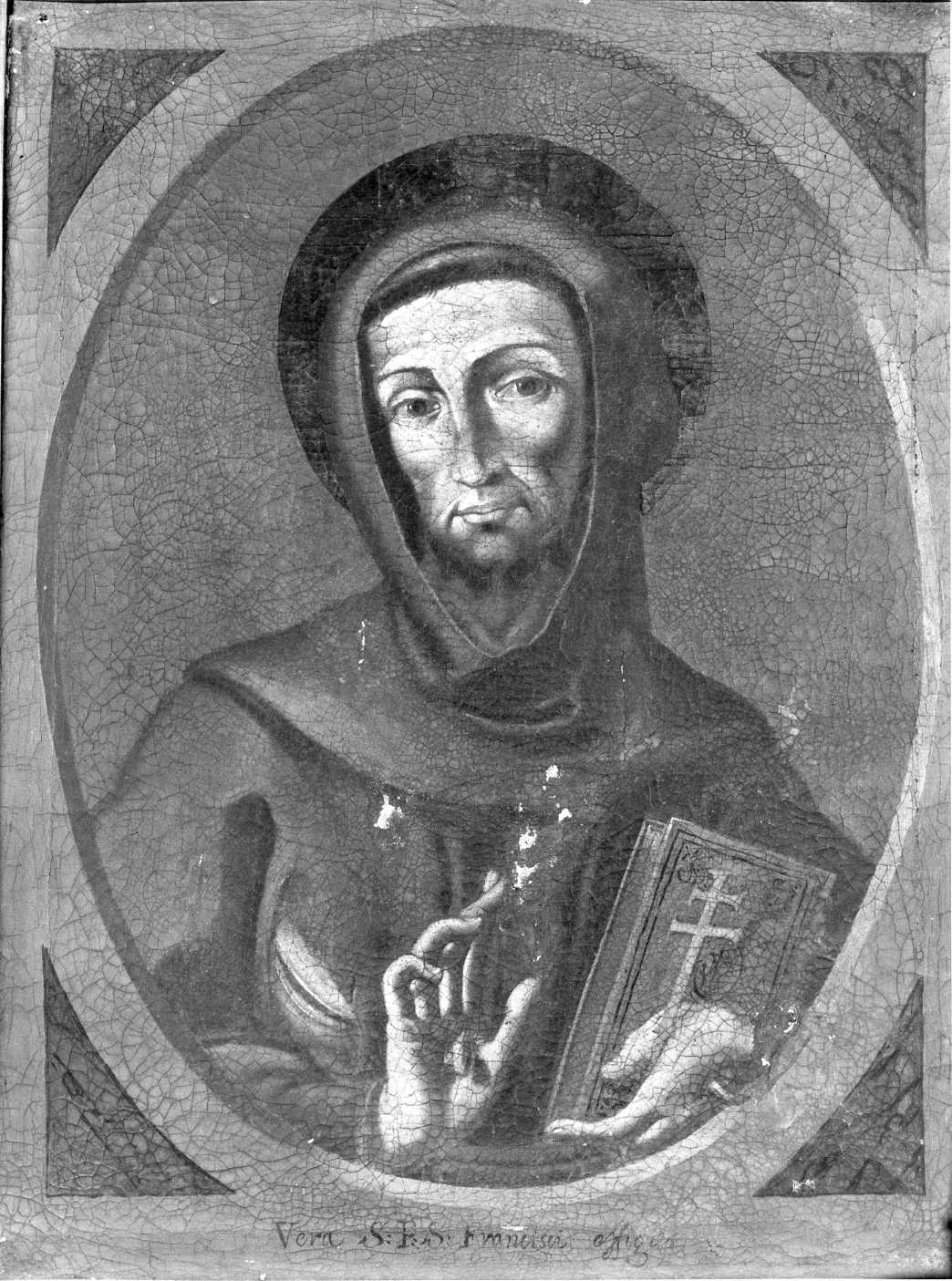 San Francesco (dipinto) - ambito India meridionale (sec. XVII)