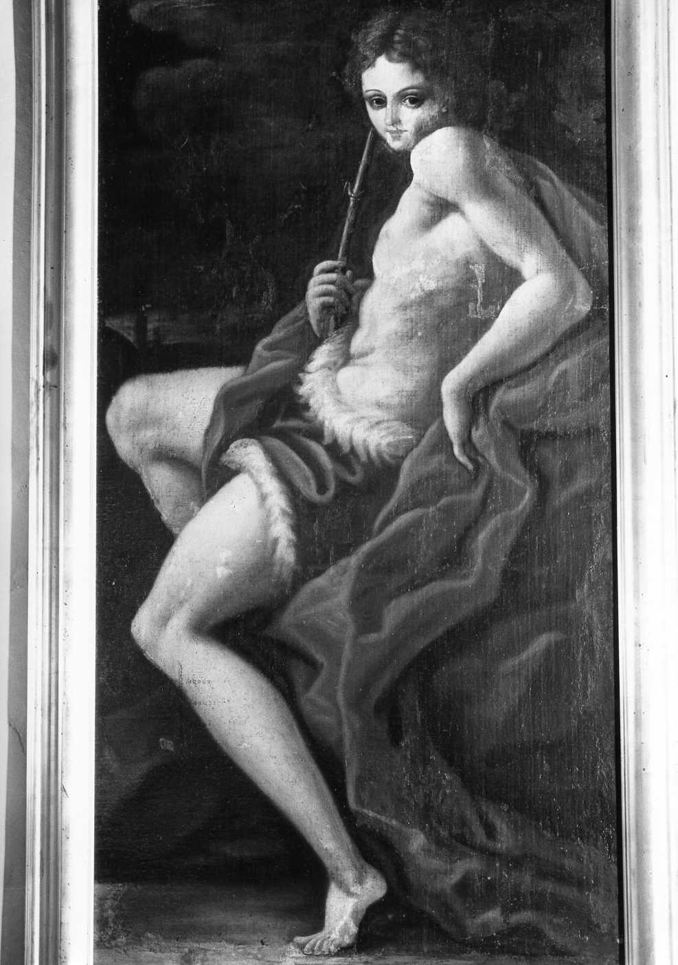 San Giovanni Battista (dipinto) - ambito molisano (sec. XVII)