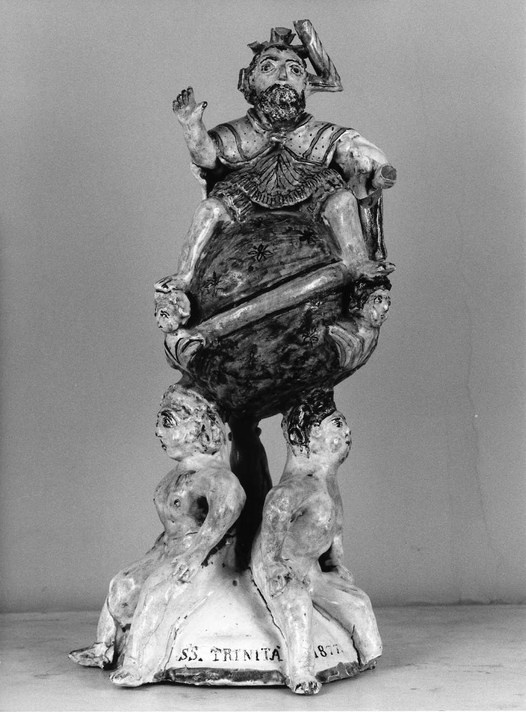 soprammobile - bottega molisana (sec. XIX)