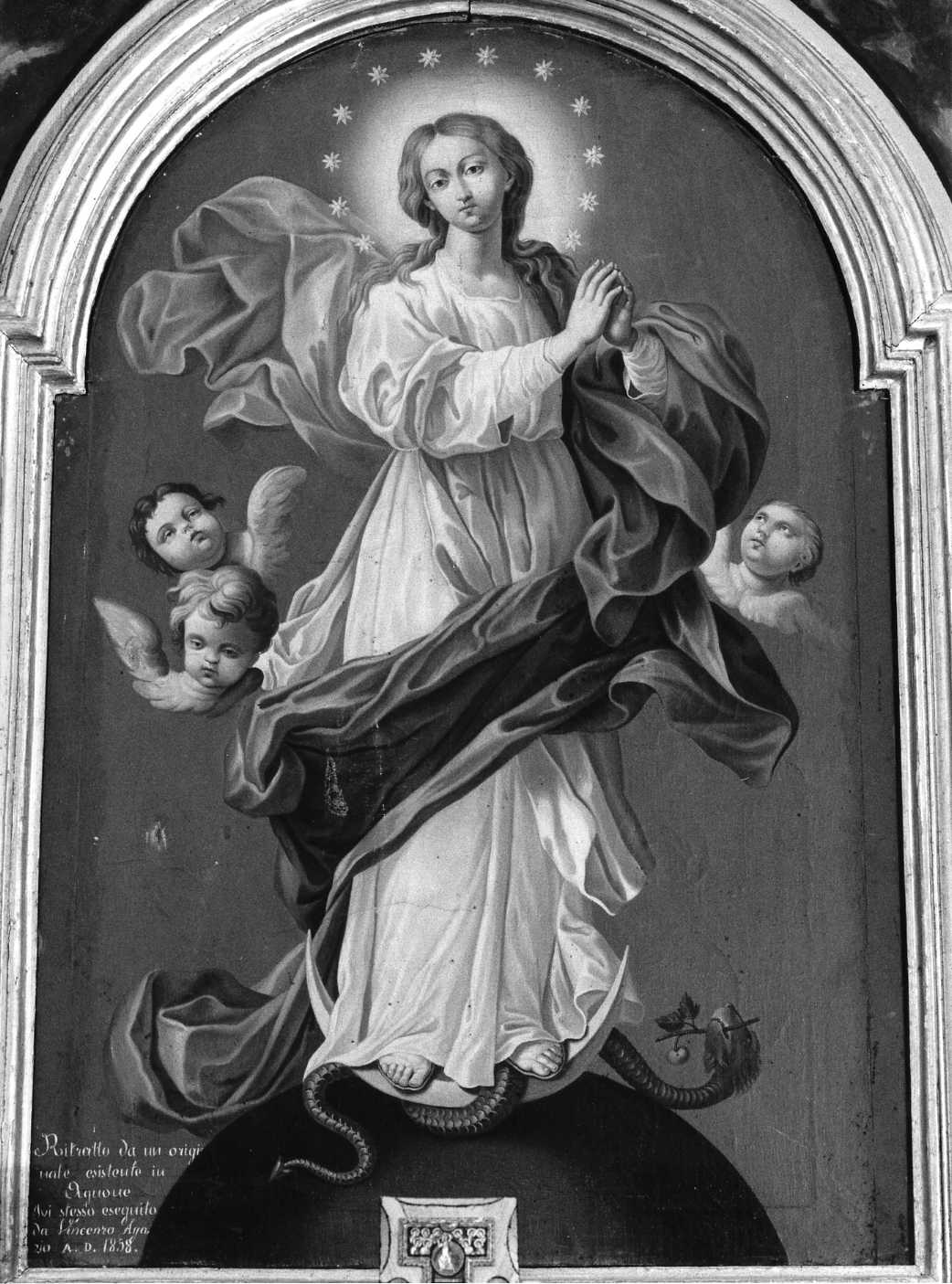 Immacolata Concezione (dipinto) - ambito Italia centro-meridionale (sec. XIX)