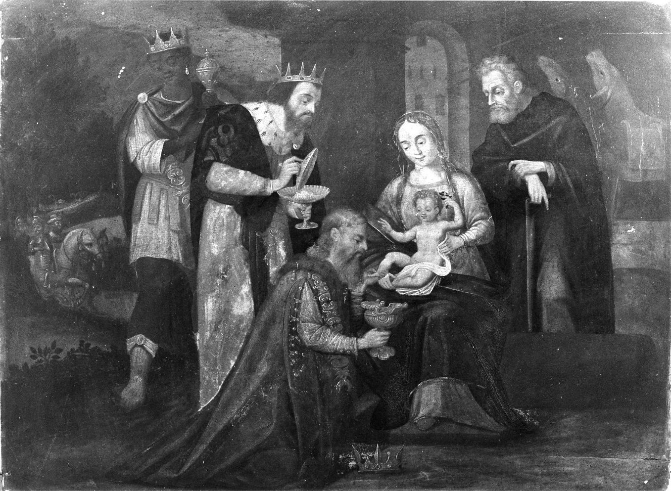 dipinto, opera isolata - ambito napoletano (prima metà sec. XVI)