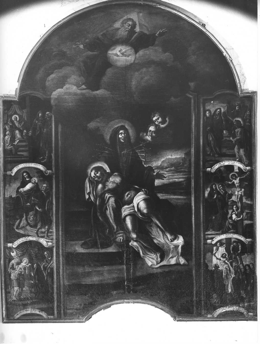 La Pietà e i dolori di Maria (dipinto) - ambito molisano (sec. XVIII)