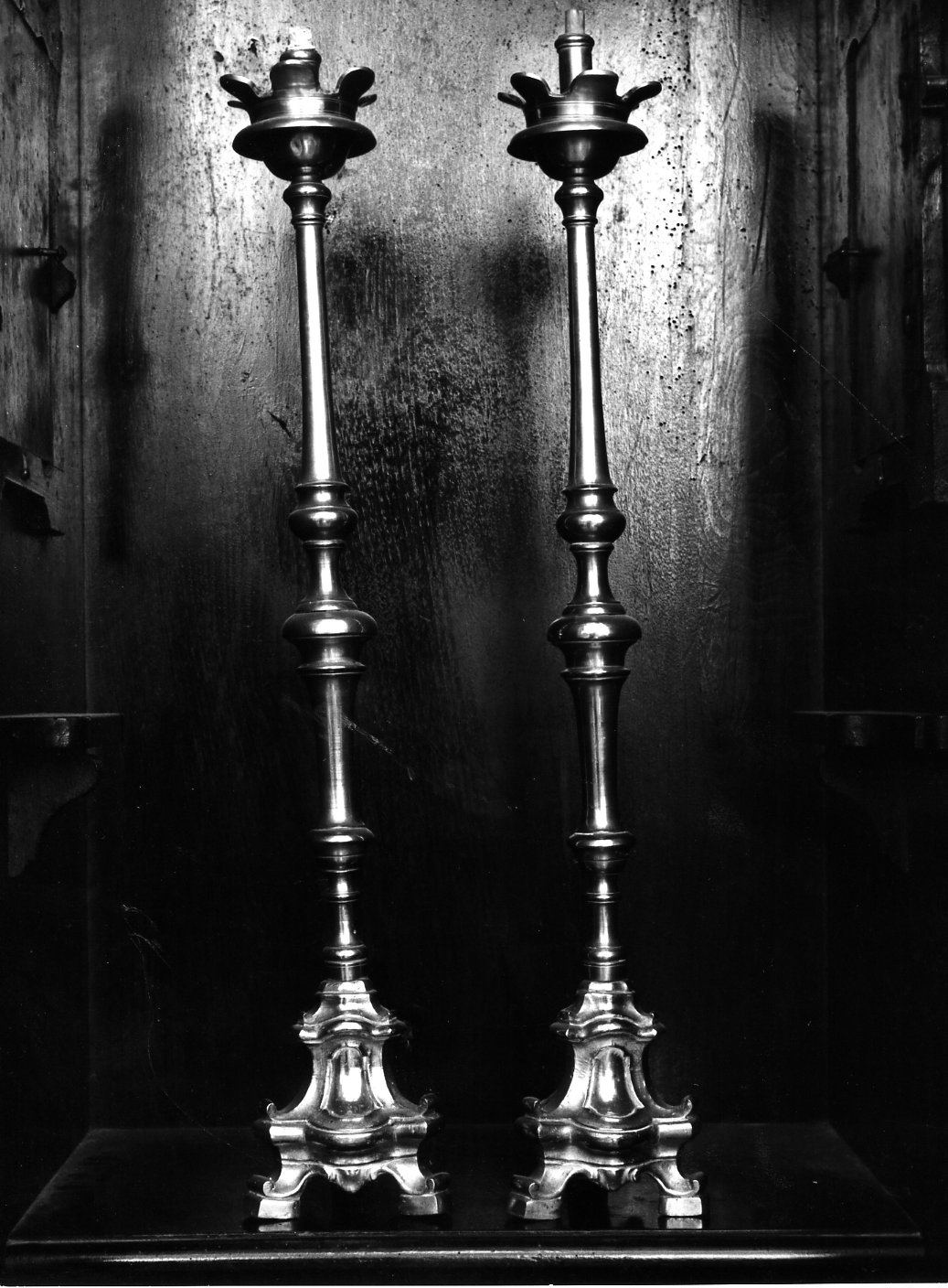 candeliere, serie - bottega Italia meridionale (fine sec. XVIII)