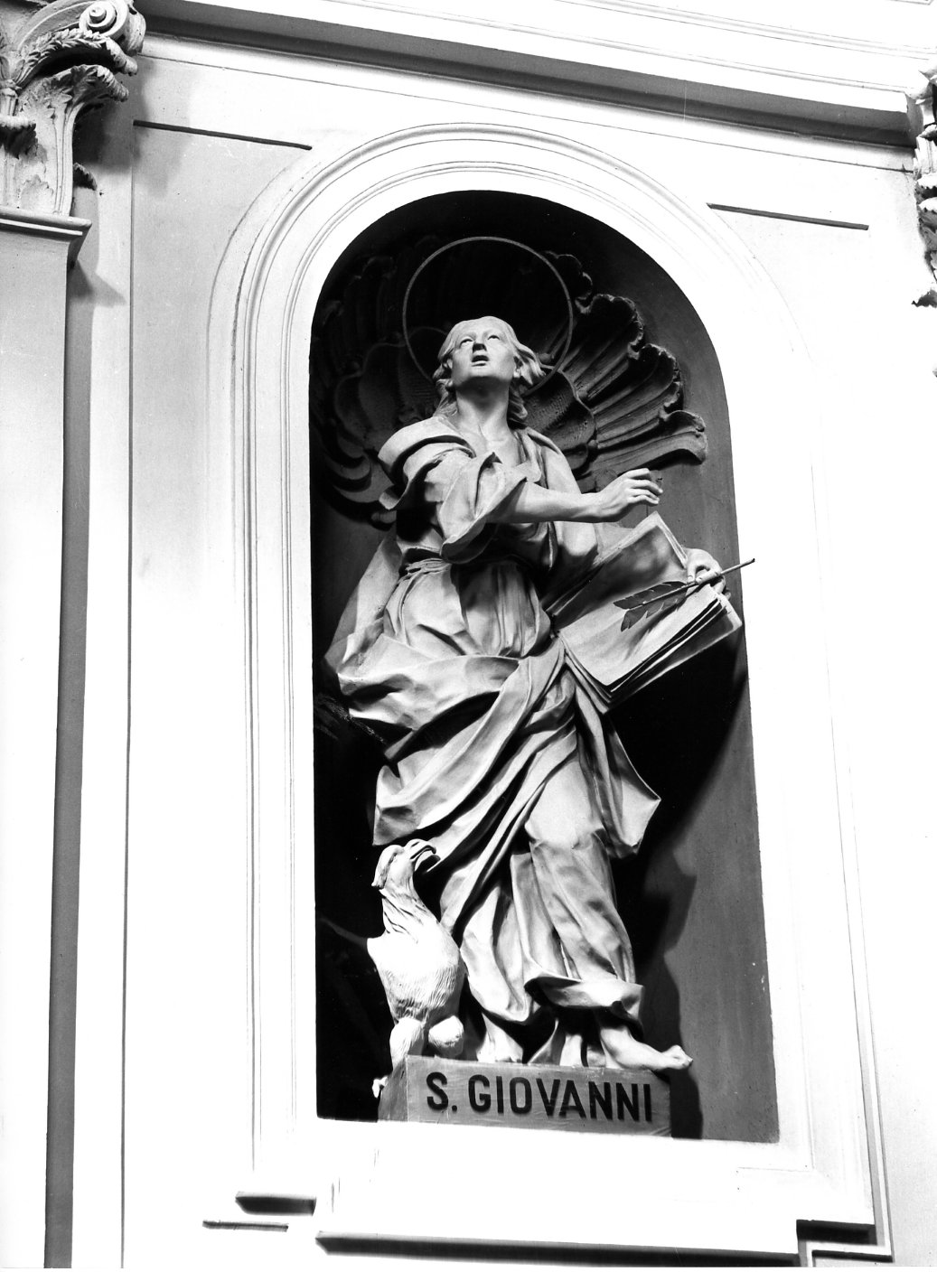San Giovanni Evangelista (statua) - bottega Italia meridionale (sec. XVIII)