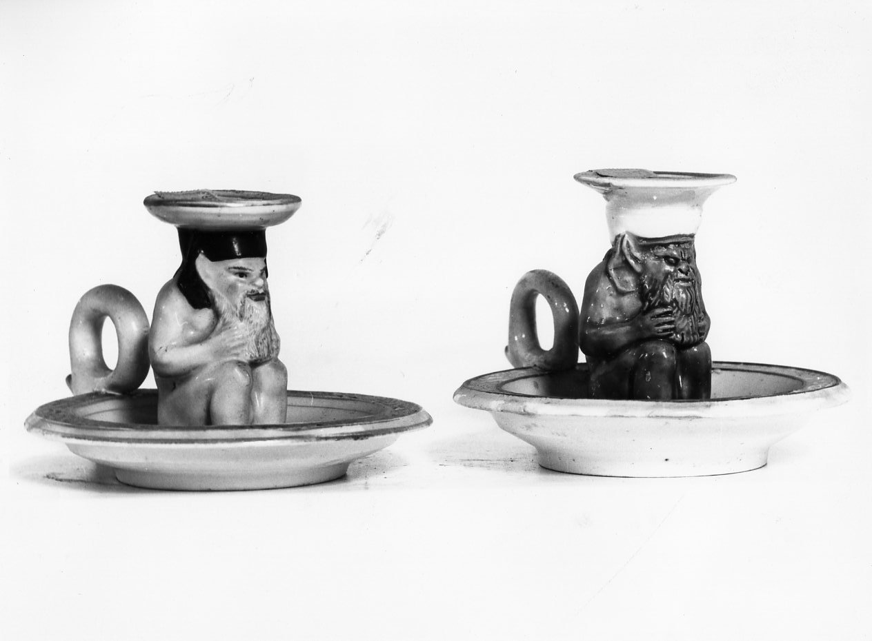 bugia, serie - manifattura napoletana (sec. XVIII)