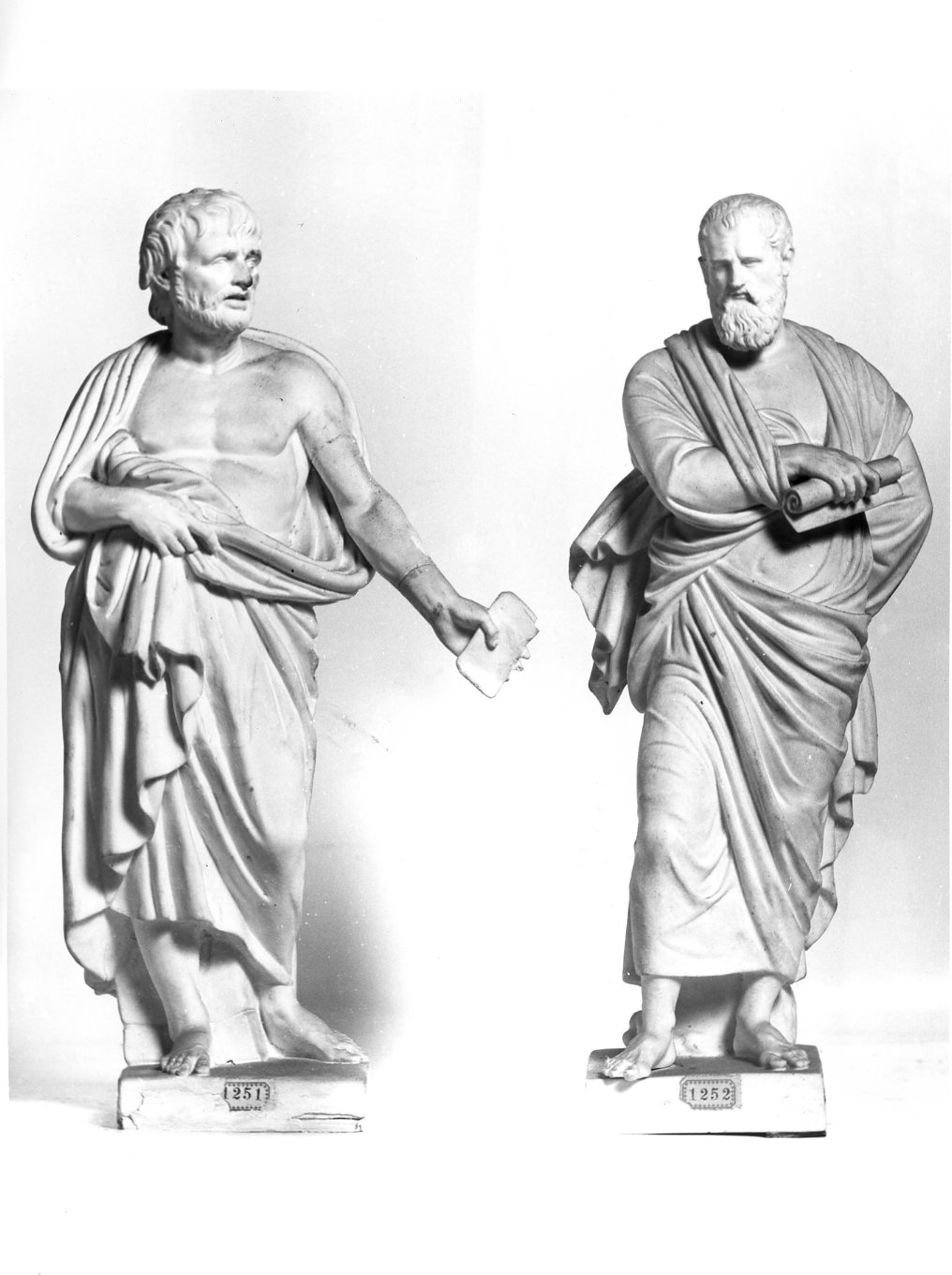 Seneca (statuetta) - manifattura napoletana (sec. XIX)