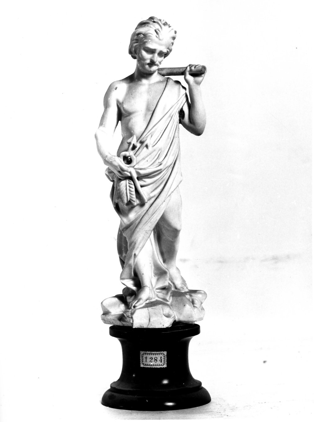 Vulcano (statuetta) - manifattura napoletana (secc. XVIII/ XIX)