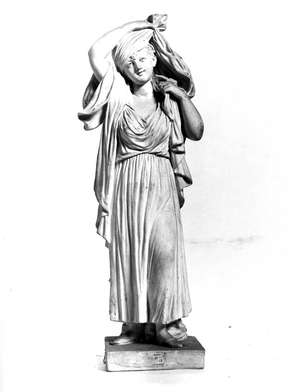 statuetta - manifattura napoletana (secc. XVIII/ XIX)