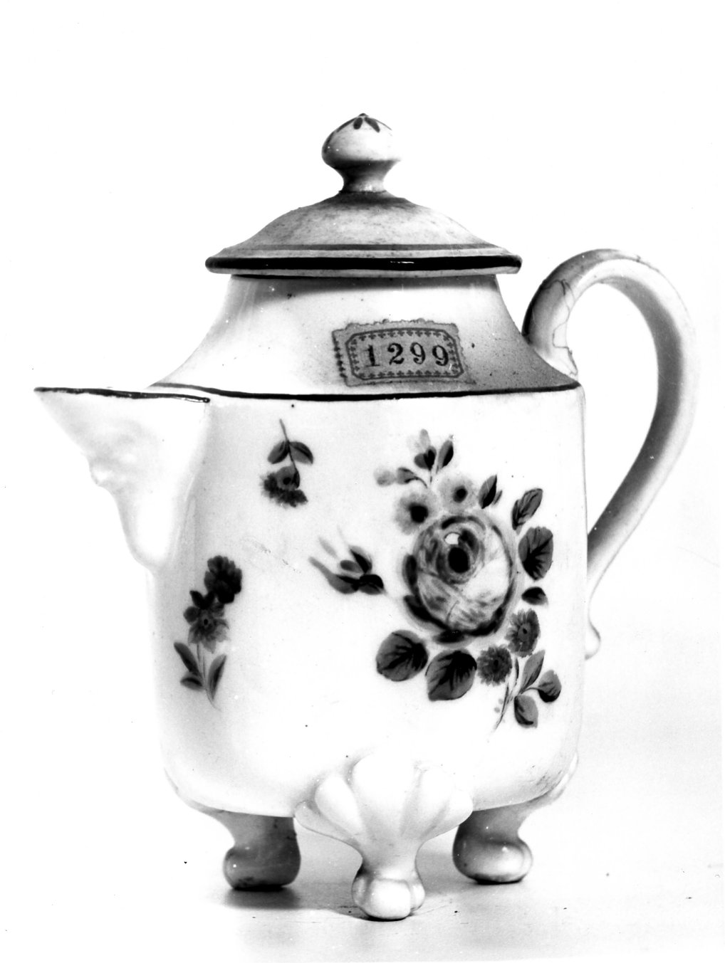 teiera - manifattura napoletana (secc. XVIII/ XIX)