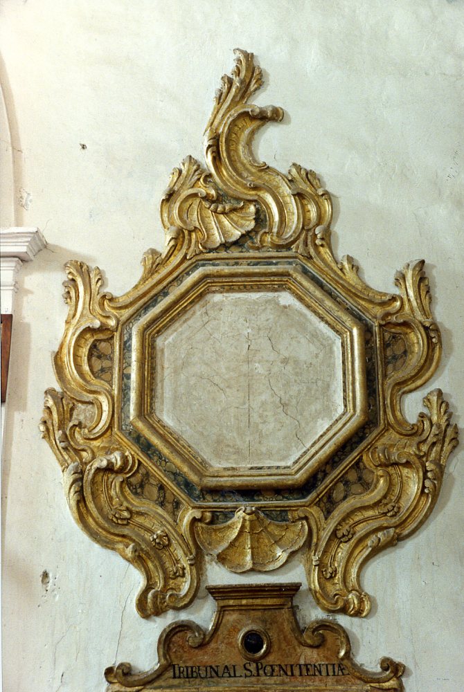 decorazione plastica, coppia - bottega molisana (seconda metà sec. XVIII)