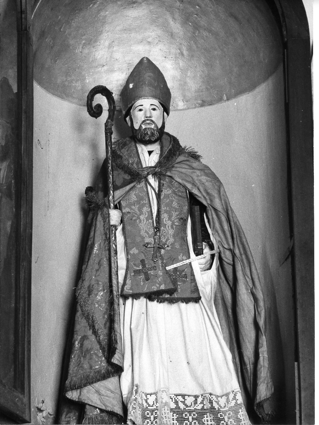 Sant'Egidio (statua, opera isolata) - bottega molisana (fine sec. XIX)