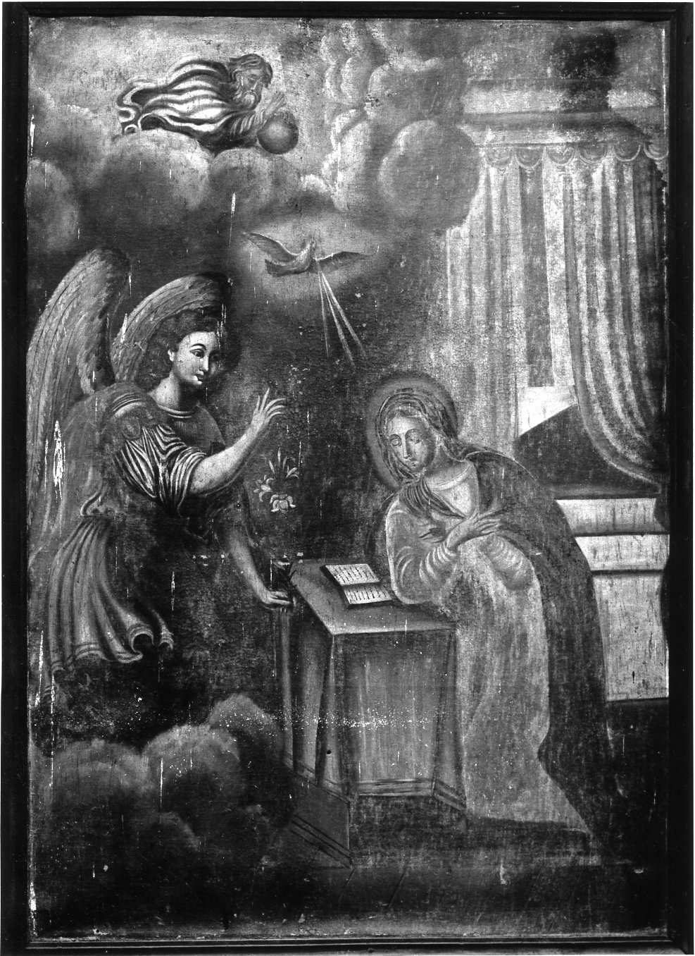 Annunciazione (dipinto, opera isolata) - ambito molisano (sec. XVI)