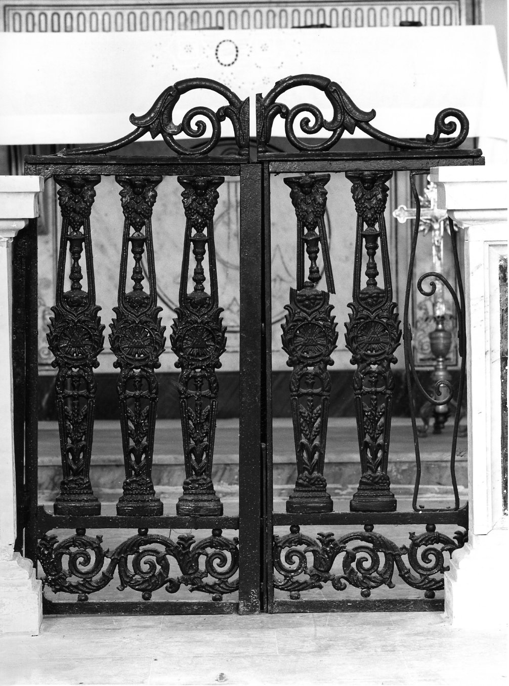 cancello di balaustrata - bottega molisana (sec. XIX)