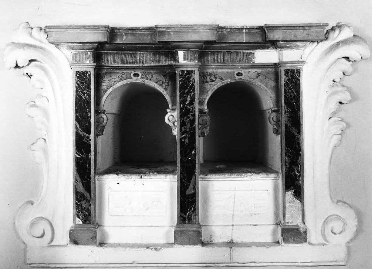 nicchia - bottega napoletana (terzo quarto sec. XVII)