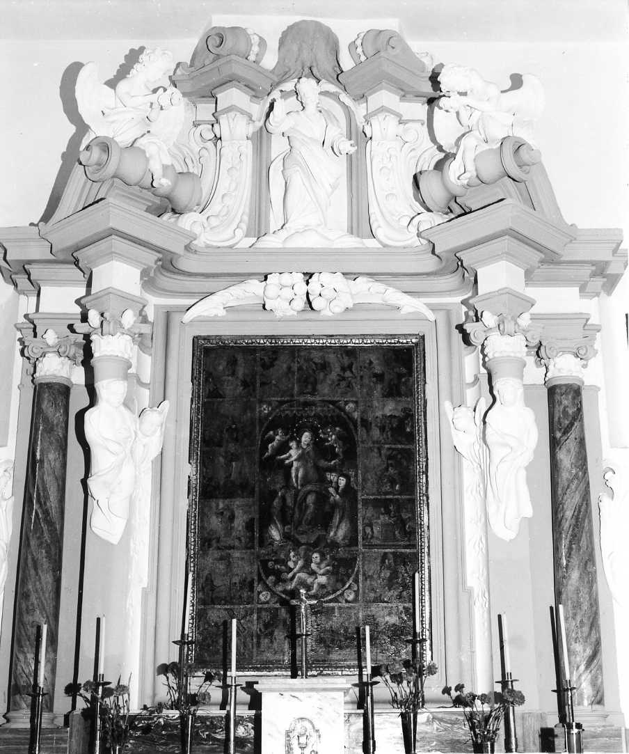 dossale - bottega molisana (secc. XVII/ XVIII)