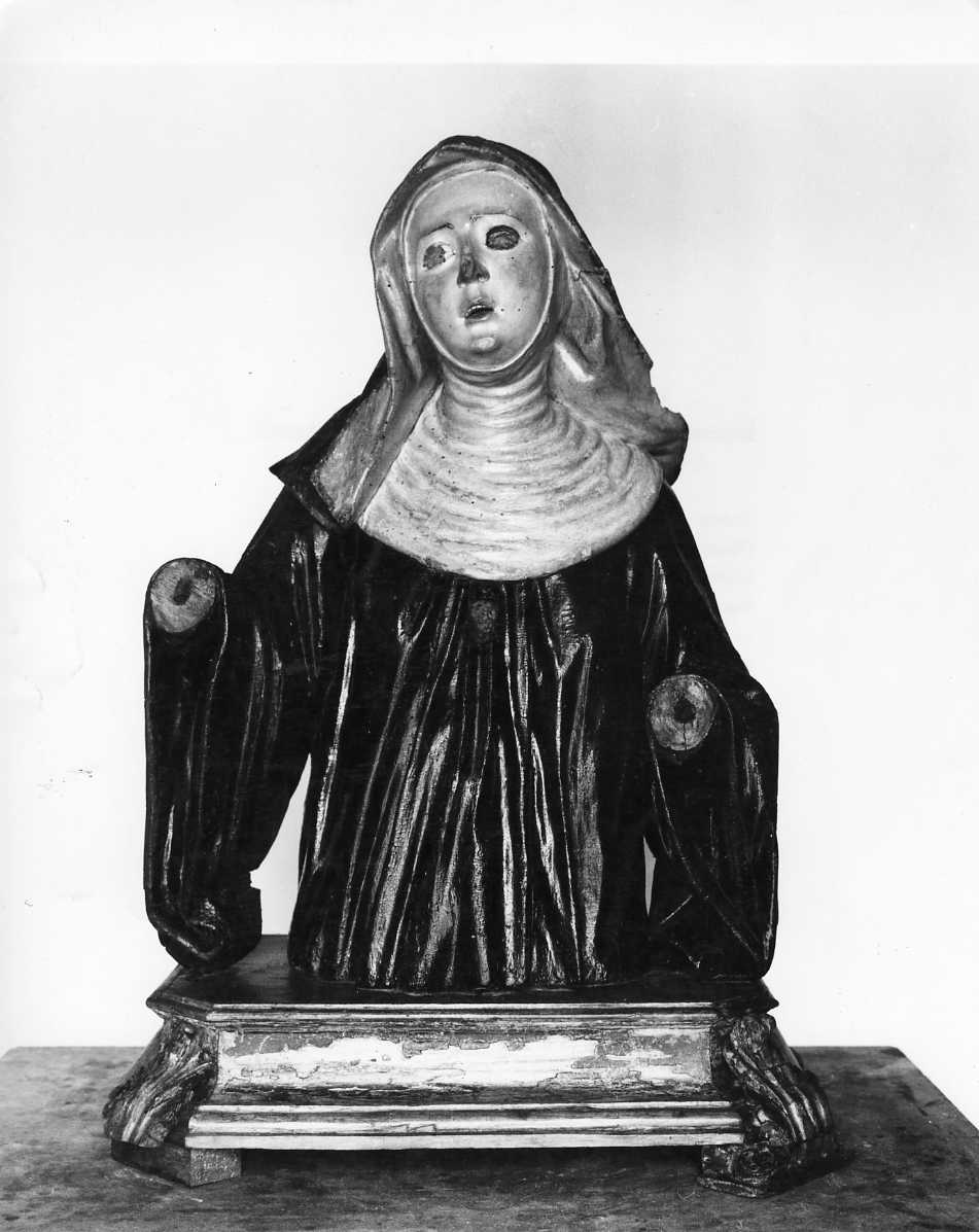 Santa Chiara (busto) - bottega Italia meridionale (sec. XVIII)