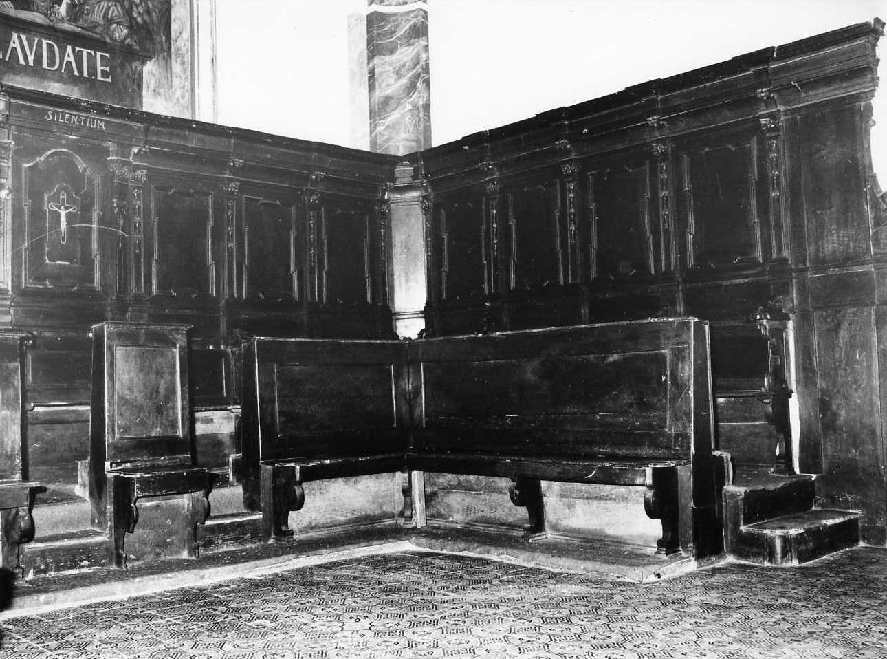 stalli del coro - bottega Italia meridionale (seconda metà sec. XVIII)