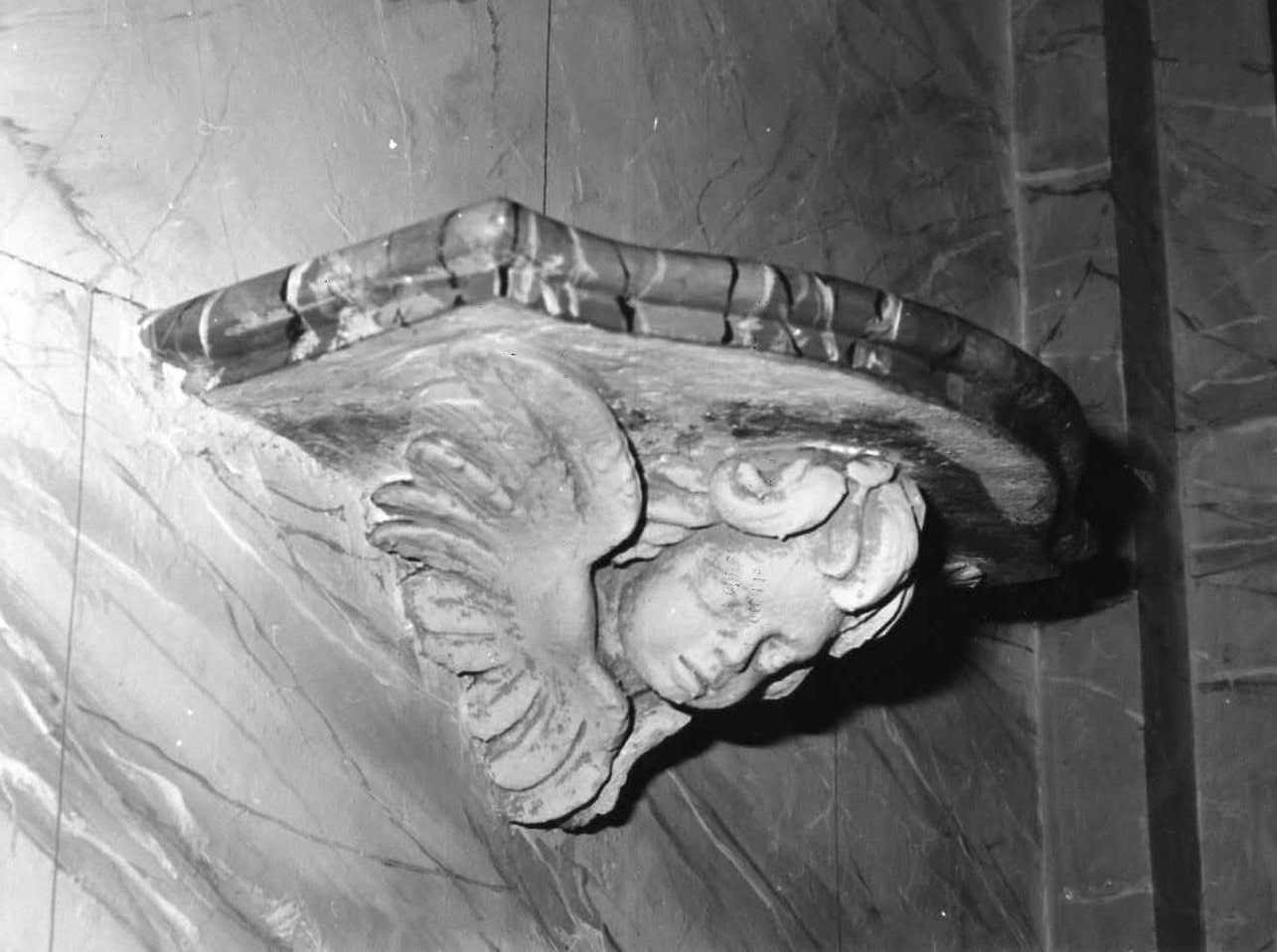 mensola - bottega molisana (sec. XVIII)