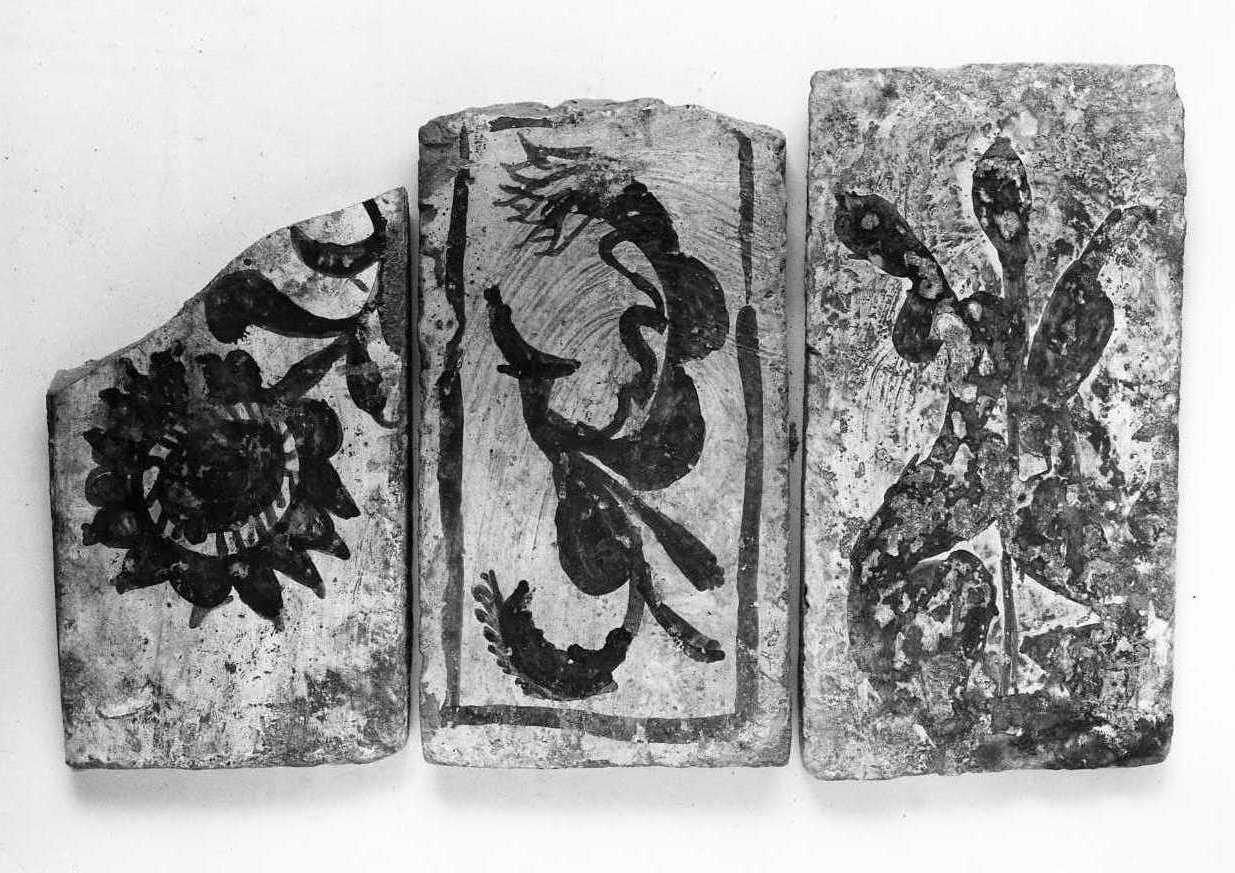 mattonella, serie - bottega Italia meridionale (seconda metà sec. XVI)