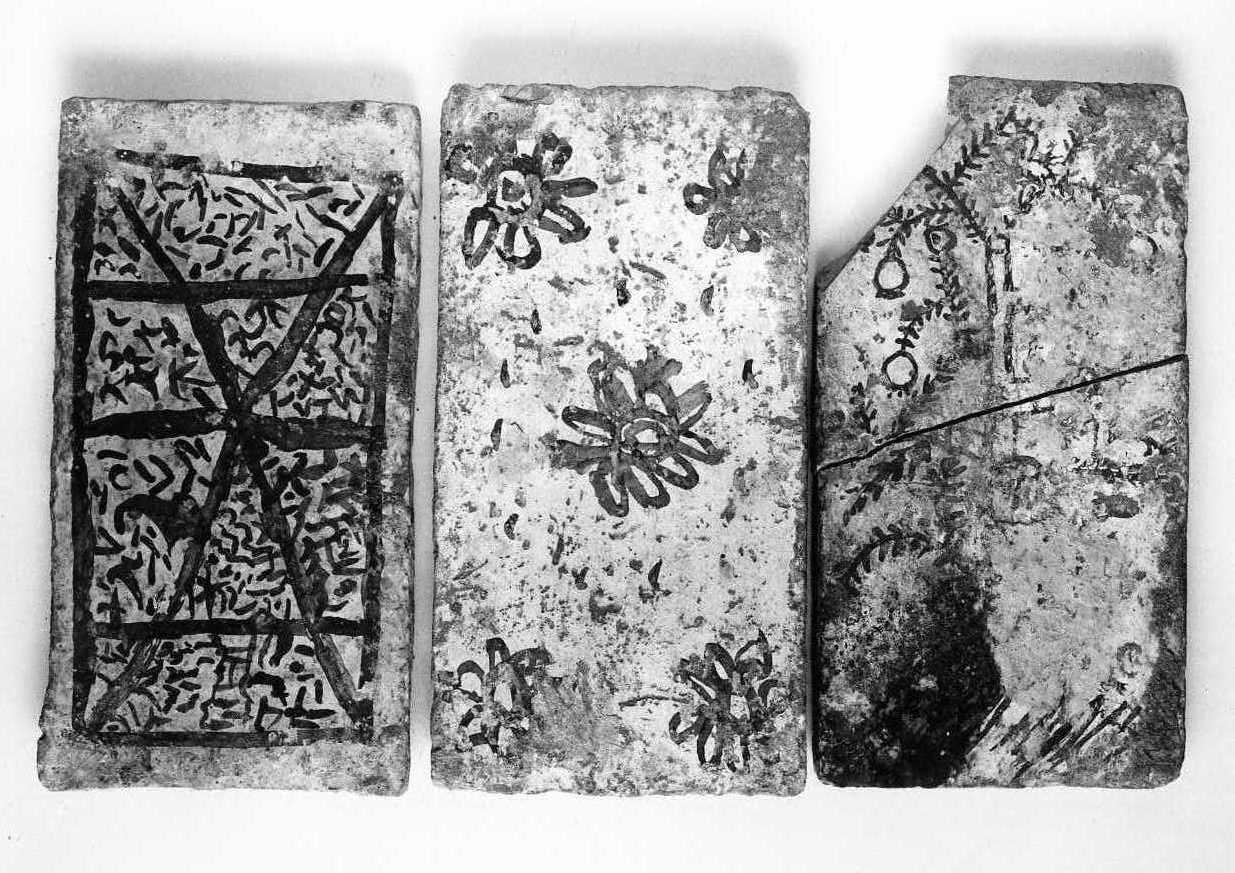 mattonella, serie - bottega Italia meridionale (seconda metà sec. XVI)