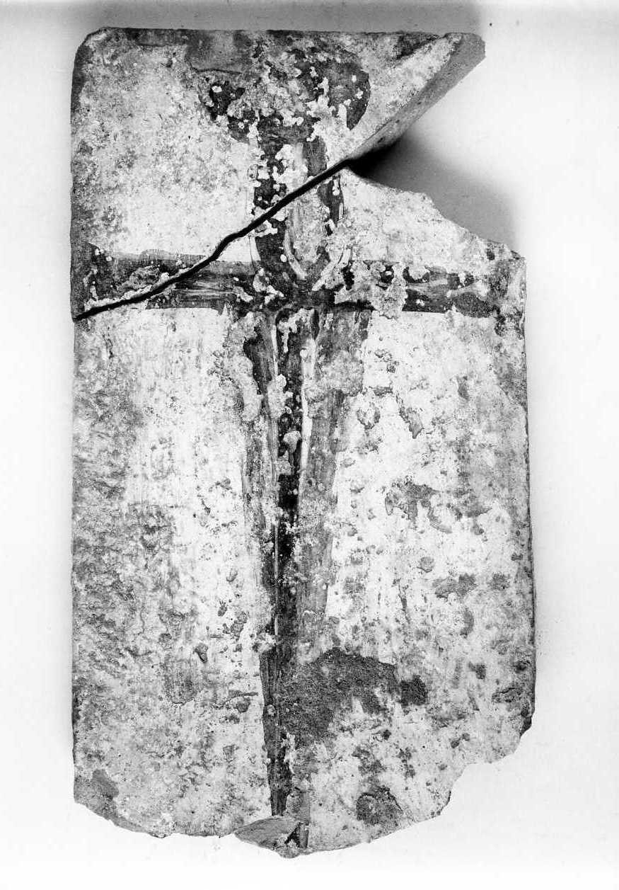 mattonella, frammento - bottega Italia meridionale (seconda metà sec. XVI)