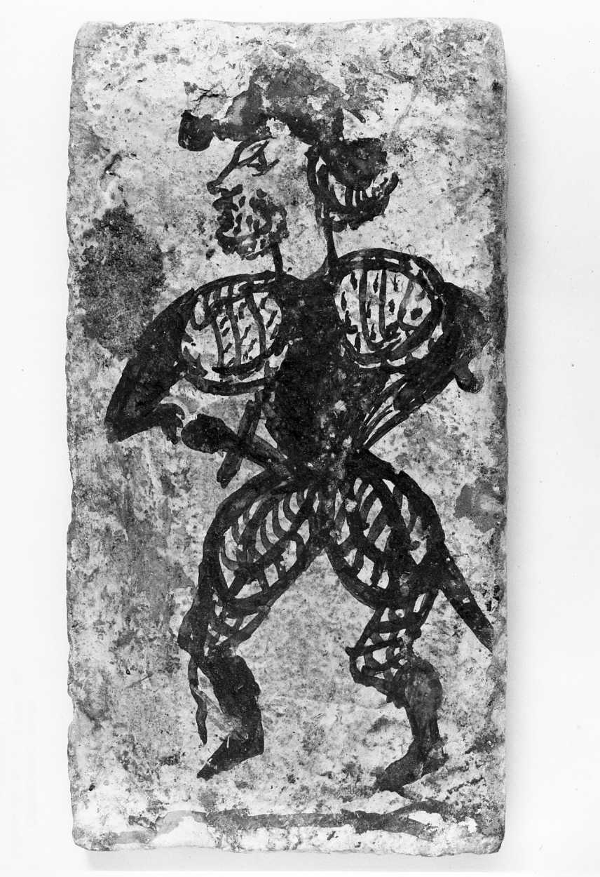 mattonella - bottega Italia meridionale (sec. XVI)