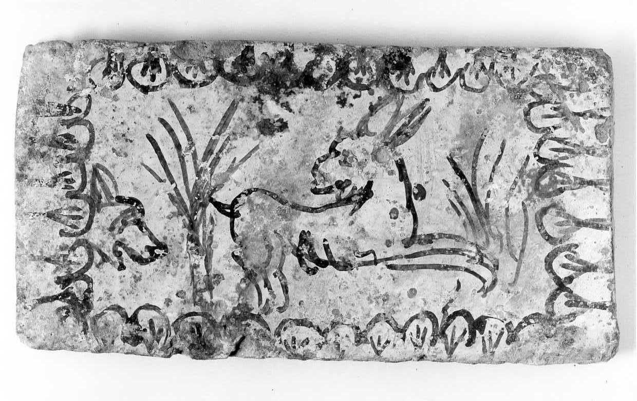 mattonella - bottega Italia meridionale (sec. XVI)