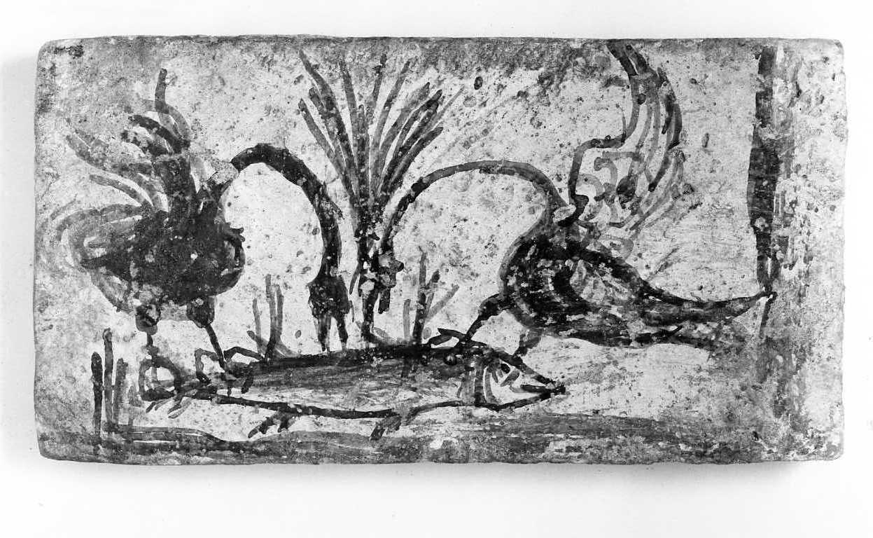 mattonella - bottega Italia meridionale (sec. XVI)